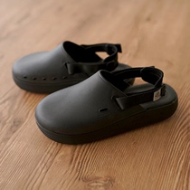 22SS SUICOKE CAPPO Japan Functional Rubber thick bottom heightening Magic sticker sandals slippers