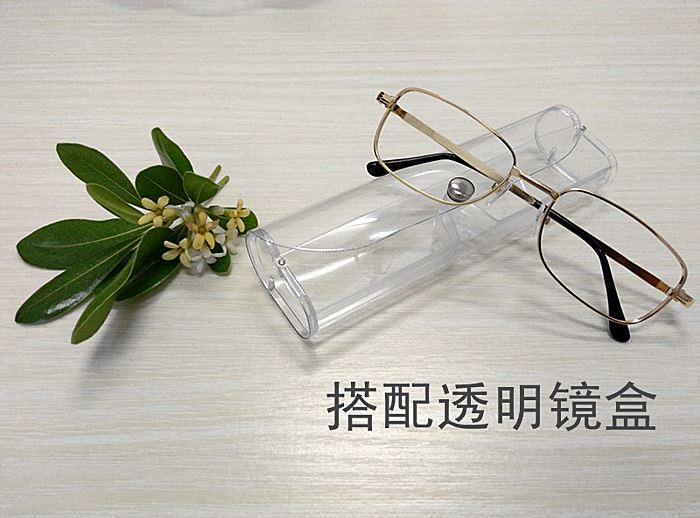 Khung hình vuông không có ống kính nam và nữ đạo cụ chụp ảnh kính trang trí hình chữ nhật vàng kim loại khung hai cặp gọng kính nam