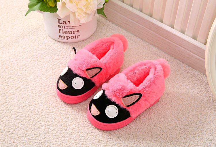 Chaussons enfants en suède pour hiver - semelle caoutchouc - Ref 1008609 Image 111