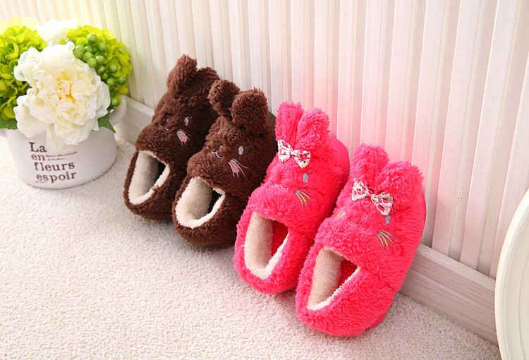 Chaussons enfants en suède pour hiver - semelle caoutchouc - Ref 1008609 Image 23