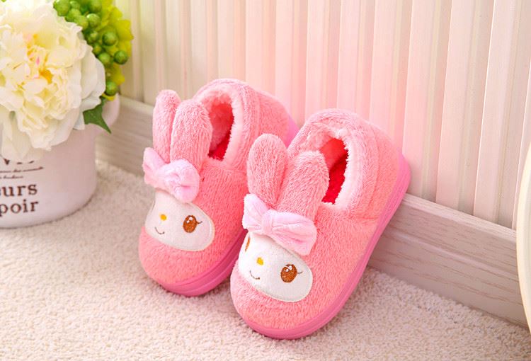 Chaussons enfants en suède pour hiver - semelle caoutchouc - Ref 1008609 Image 104