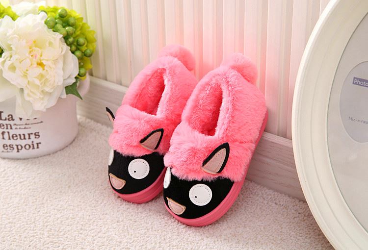 Chaussons enfants en suède pour hiver - semelle caoutchouc - Ref 1008609 Image 112