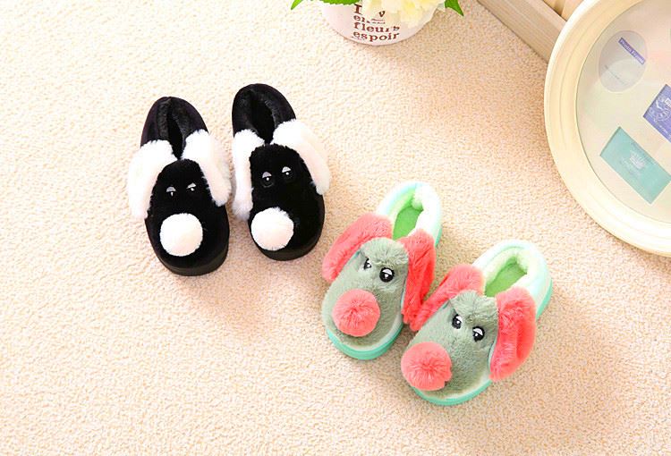Chaussons enfants en suède pour hiver - semelle caoutchouc - Ref 1008609 Image 52