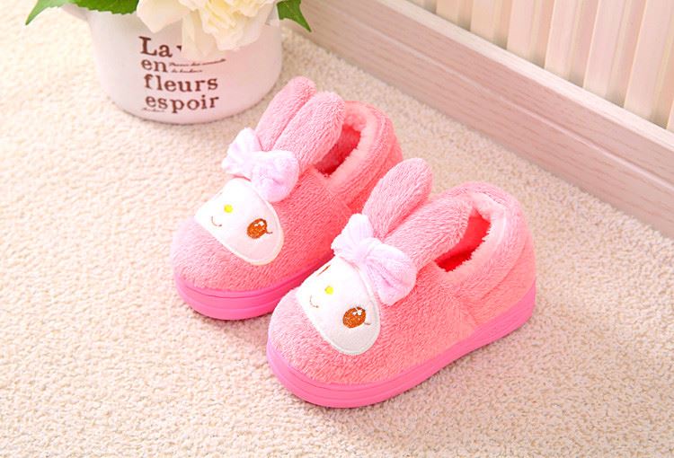 Chaussons enfants en suède pour hiver - semelle caoutchouc - Ref 1008609 Image 103