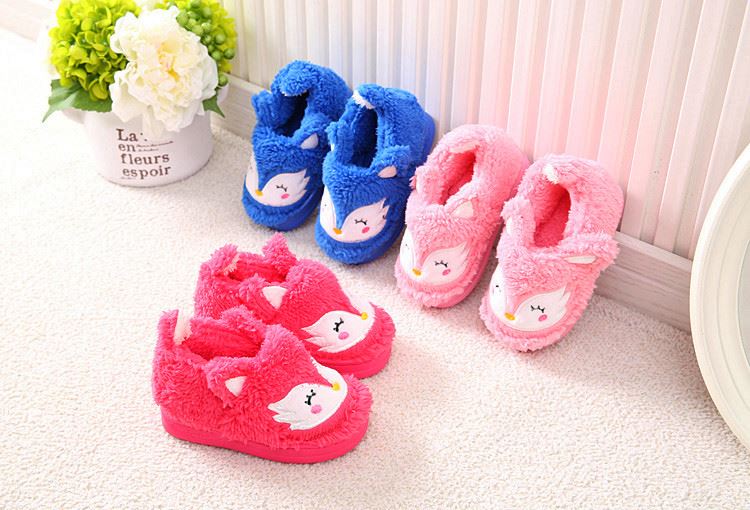 Chaussons enfants en suède pour hiver - semelle caoutchouc - Ref 1008609 Image 37