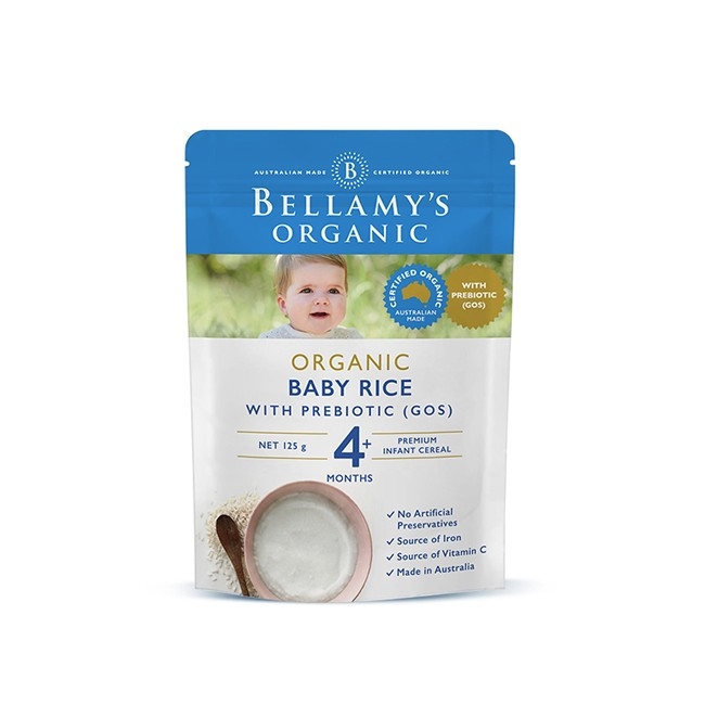 May 22, Australia Bellamy Baby Rice Noodles Section 1 Baby Rice Noodles Nutritional Side Food April 125g