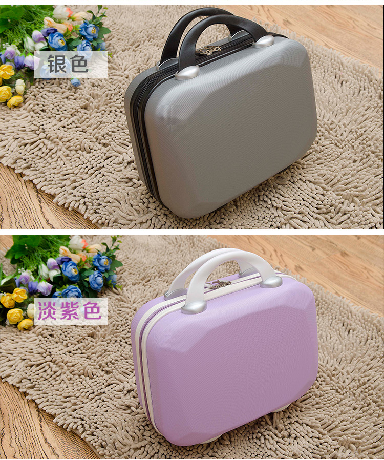 Phiên bản Hàn Quốc của vali đa năng vali nhỏ nữ mini xách tay 14 inch mỹ phẩm túi du lịch tui du lich