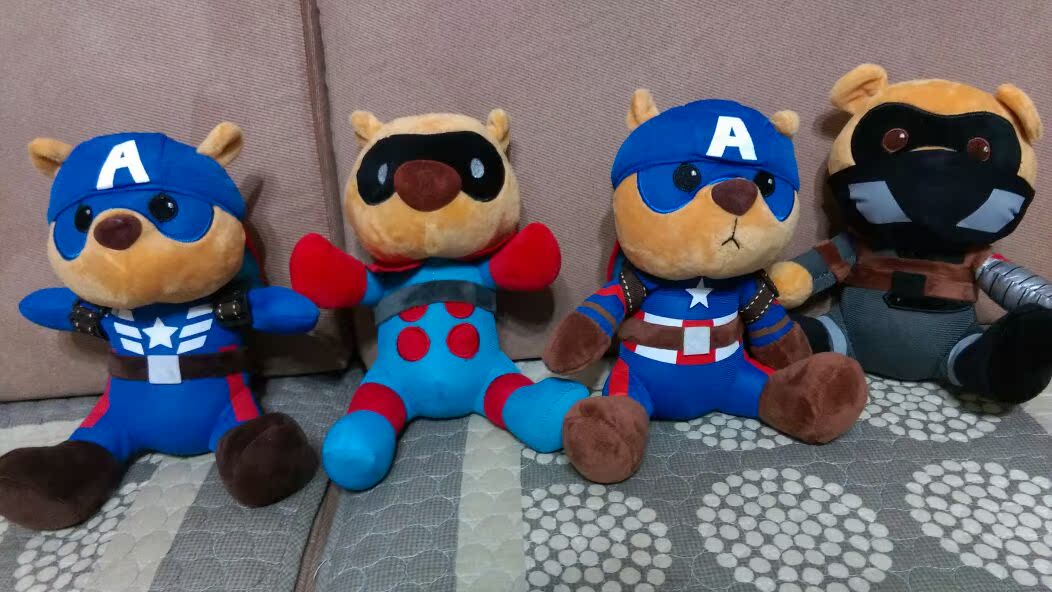bucky barnes stuffed animal