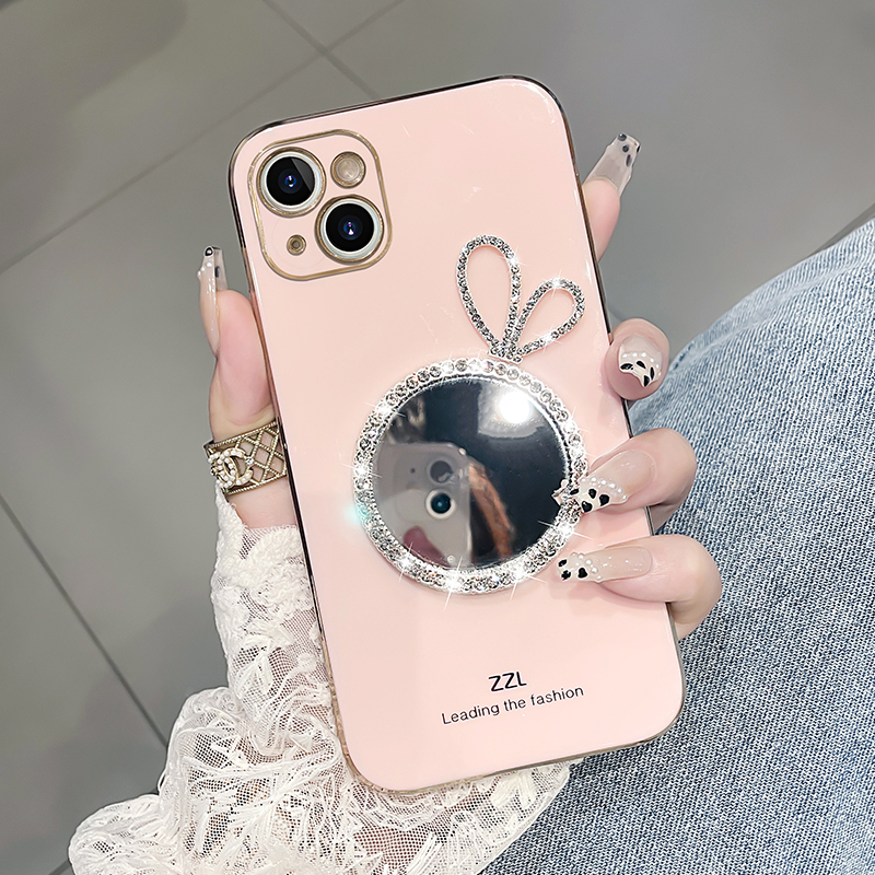 iPhone 13 Phone Case for Women, Korean and Japanese Style, iPhone 14 Soft Silicone, Anti-Drop, Full Lens Protection, 17Promax Trendy, ins High-End Rabbit Ear Mirror, 16Pro Premium Feel, 15Plus New Model iPhone 13 Phone Case for Women, Korean and Japanese Style, iPhone 14 Soft Silicone, Anti-Drop, Full Lens Protection, 17Promax Trendy, ins High-End Rabbit Ear Mirror, 16Pro Premium Feel, 15Plus New Model