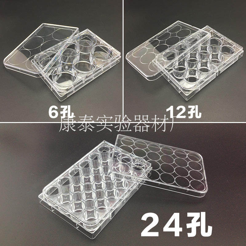6 12 24 48 96-well bacterial culture plates Reaction plates Disposable sterilization packaging