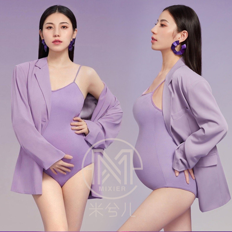 Net red new maternity clothing photo theme clothing suit cover wind queen temperament pregnant mother art clothing rental