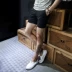 Quần skinny ba điểm quần nam xu hướng phiên bản Hàn Quốc quần ba điểm cotton nguyên chất siêu quần short đơn giản và đa năng quần nam gợi cảm - Quần Harem