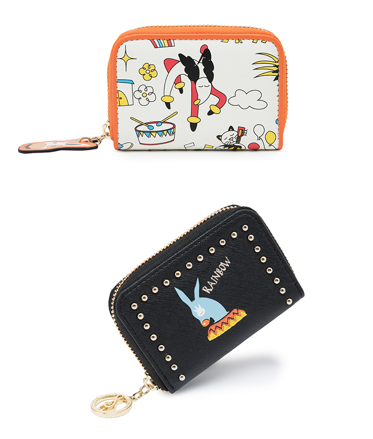 Ví tiền xu đa chức năng 不 莱 玫 purse ví đựng thẻ mini