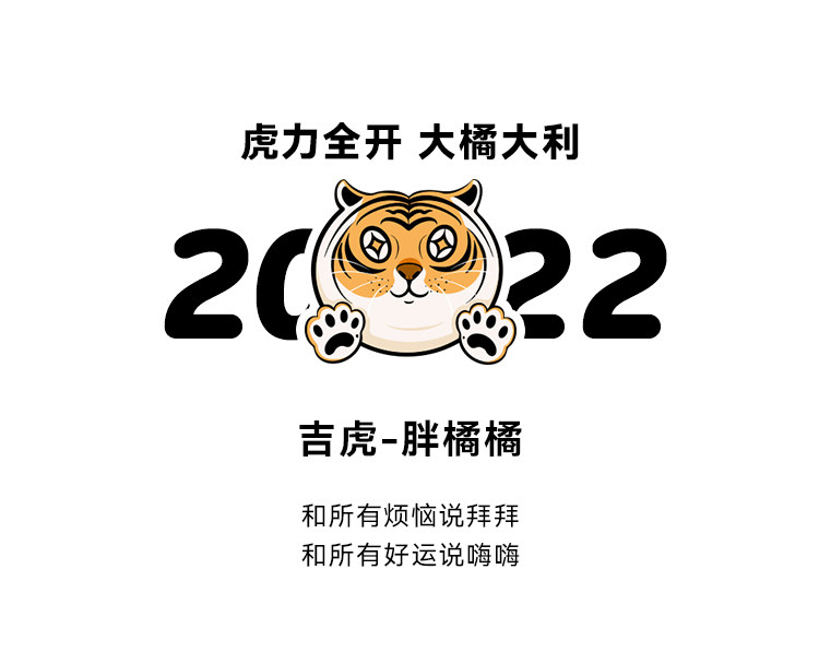 BROMEN 不莱玫 胖橘橘虎年单肩帆布包 图2