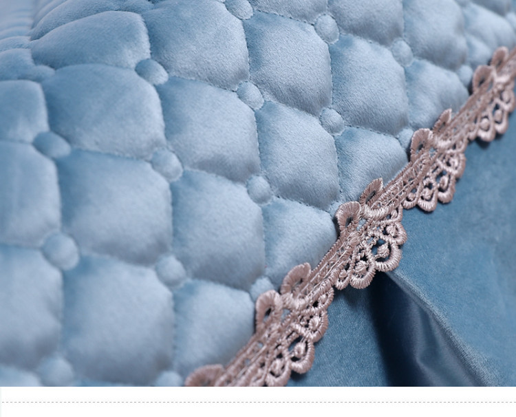 Bộ trà cashmere dày của Hà Lan bao gồm vải hộ gia đình chống bụi vải khăn trải bàn khăn trải bàn để dưới kính