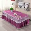 Dutch flannel cotton thickened coffee table cover Table cloth tablecloth TV cabinet dust cover Multi-purpose electric stove cover towel cover