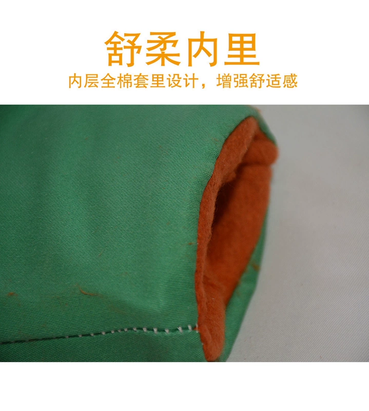 Witter 10-2900 Mô hình Găng tay hàn Barbon King Đặc biệt Gia súc mềm giá bao tay hàn găng tay da hàn dài