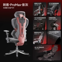 Тень Серый Про Макс | 9D подлокотники | Четырехуровневый воздушный стержень | Нет подставки для ног