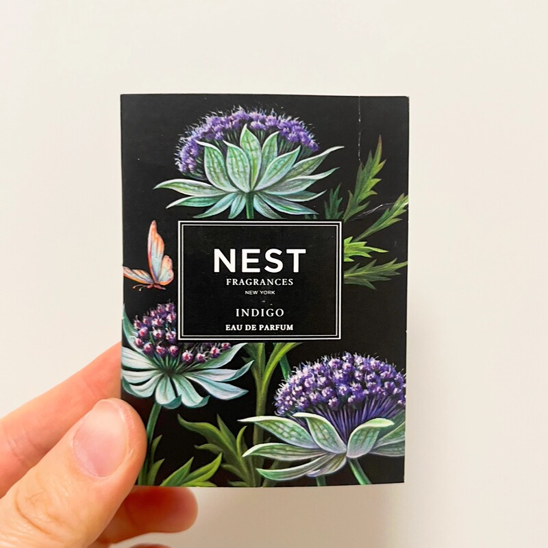Nest Bird's Nest Lychee Rose/Indigo Sophora Blue/Kiss Hibiscus/Citrus Cream Original Test Tube Perfume