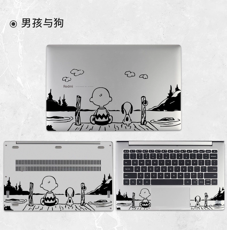 Xiaomi RedmiBook13 Ruilong phiên bản nâng cao phim Redmi book14 máy tính xách tay body sticker cá tính 13 anime sáng tạo Vỏ 14 inch trong suốt bảo vệ đầy đủ bộ phụ kiện - Phụ kiện máy tính xách tay