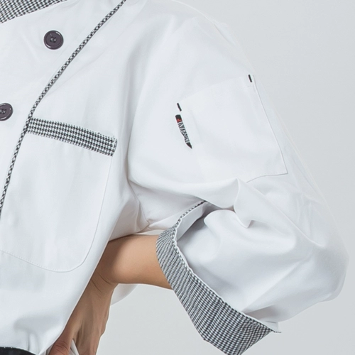 Демисезонный лонгслив, пуховик, фартук для отеля, рабочая униформа, комплект