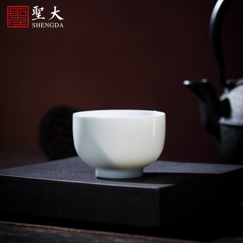 St the ceramic kung fu tea master cup hand - made ocean 's new see colour bag sample tea cup all hand of jingdezhen tea service