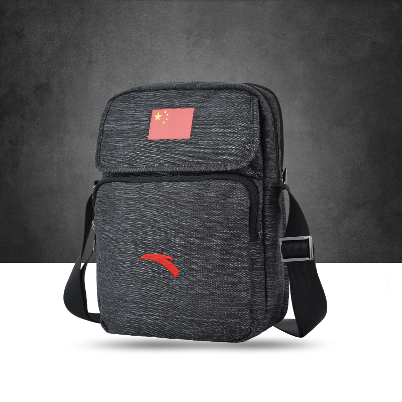 Ann Stepped National Flag Single Shoulder Bag Sponsor National Team Sports Bag Black Single Shoulder Small Satchel Bag 49911504