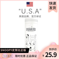 (Official) Snoopy Snubi Insulated Cup for boys and girls adorable ultra-cute-ins cup high face value portable