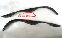 Suitable for BMW 3 Series E46 carbon fiber headlight eyebrows carbon fiber headlight eyebrow stickers lamp shell pure carbon fiber boutique name pure