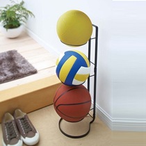 Basketball football storage rack home display rack display rack display rack