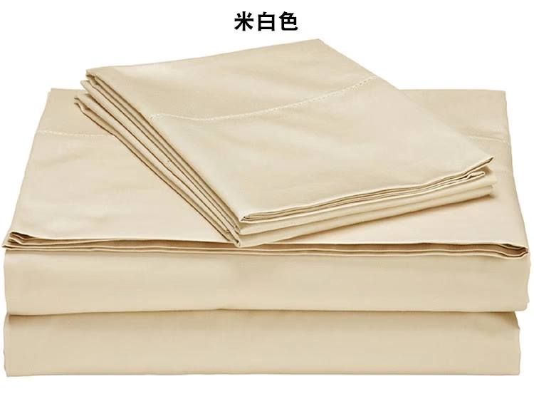 Simple mảnh duy nhất của tấm bông dày trong nhiều kích cỡ 100% cotton màu giường satin tấm mùa xuân - Khăn trải giường ga nệm 1m6