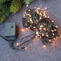 Christmas tree decorative lights Constant bright warm white LED lights Flash lights String lights starry lights with tail plug