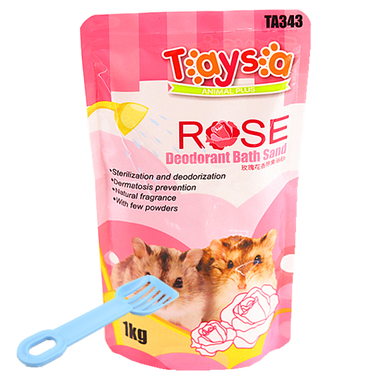 Hamster bath sand Bath salt Hamster bath sand Deodorant sterilization Tessa bath sand Hamster cleaning pet supplies