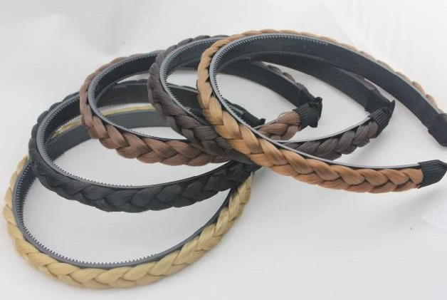 Headband phiên bản Hàn Quốc của nhíp tóc giả tốt headband rộng bên kẹp tóc phụ nữ tóc phụ kiện cô dâu đầu trang sức tóc dải tóc vòng tóc