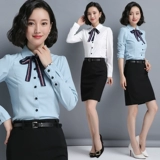 诗璐雅 Комплект, осенняя рубашка, модная юбка, униформа для работы