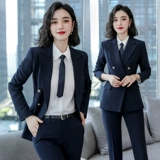 诗璐雅 Демисезонный классический костюм, элитный комплект, модный пиджак классического кроя для работы