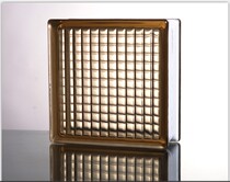 Jinghua brand glass brick supports authenticity test 1980 brown parallel pattern hot sale