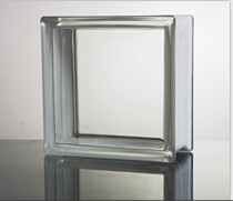 Jinghua brand glass brick home decoration partition porch transparent white and straight through with Jinghua anti-counterfeiting big discount