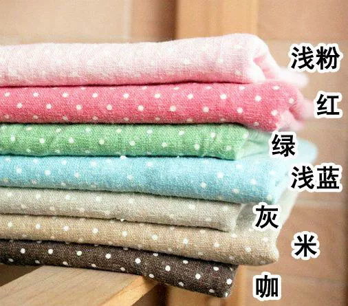 Ridan Songshan W giặt Cotton Linen Vải Thủ công Tự làm Vải Vải Vải Bộ Xiaoshuiyu - Vải vải tự làm
