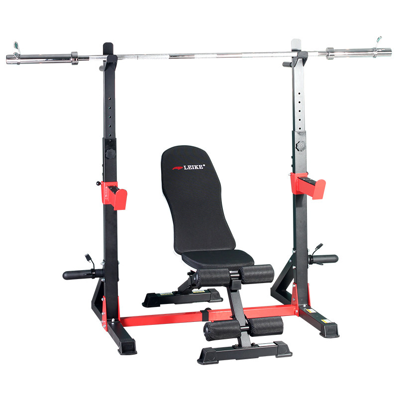 Rec Home Deep Squatting Frame Multipurpose Fitness Equipment Sleeper weightlifting bed Easy suit barbell rack support frame