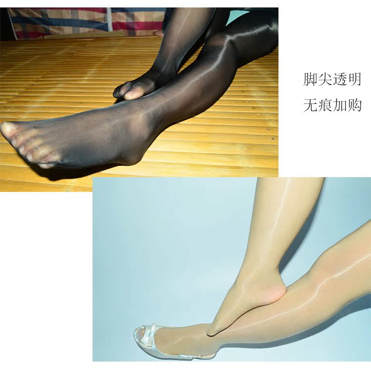 Mùa xuân và mùa hè vớ màu thịt chống móc lụa vi áp lực bếppipe vớ da dây quần lửng chân sáng Quần thần dầu quần tất 3d 6s