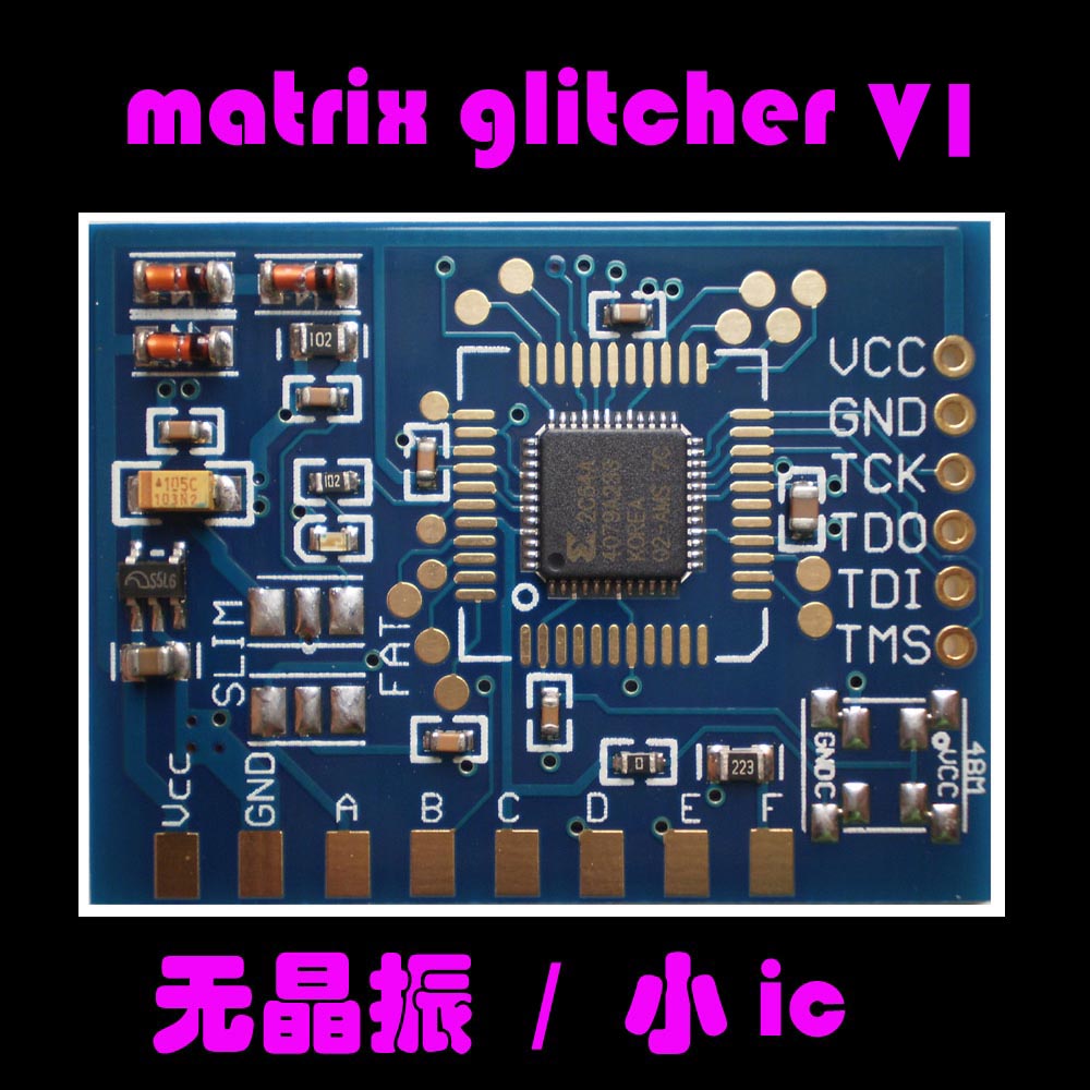 xbox360 thick machine chip V1 pulse chip Matrix Glitcher V1 small IC