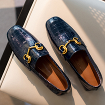 YCF Advanced Sense ~ Retroit Single Shoes Woman Rough Heels 2022 Autumn New Leather European Footwear in the tide of womens shoes