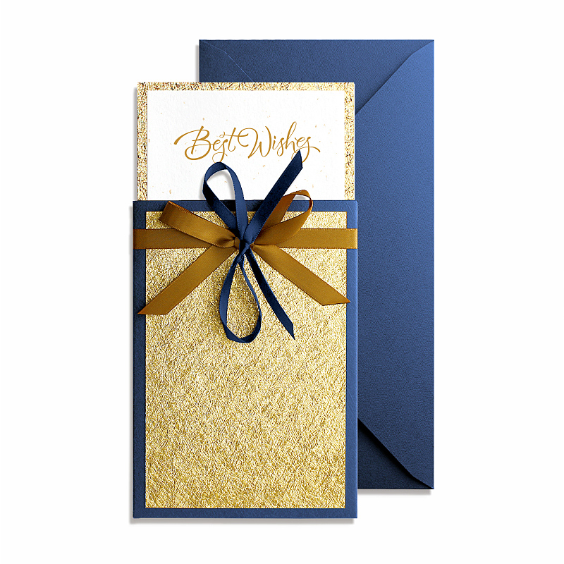 Blessing Greeting Cards Customize Superior Sense Blue Creative Graduation Send Teacher Thank You Card Birthday Holiday Business Handwritten Card