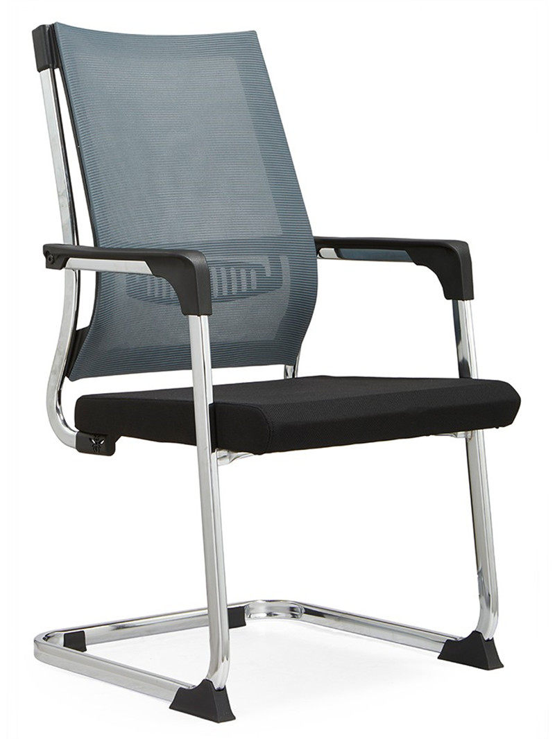 Opie Office Chair Computer Chair Staff Chair Fabric Meeting Chair Fixed Bow Chair Student Book Room Office Chair