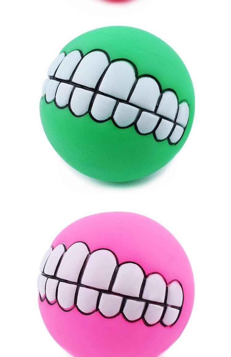 Vận chuyển quốc gia chó cưng mèo đồ chơi dày kháng cắn silicone âm thanh bóng răng đồ chơi chó mèo