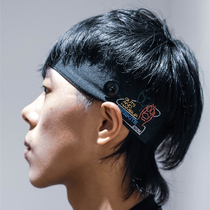 BEEKITE cavity tone original designer joint GutsAndHambur tightness anti-sweat embroidery pattern headband