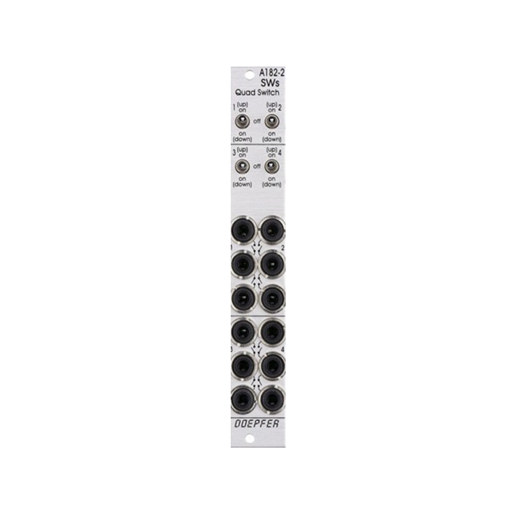 Doepfer A-182 Quad Switches Slim Line