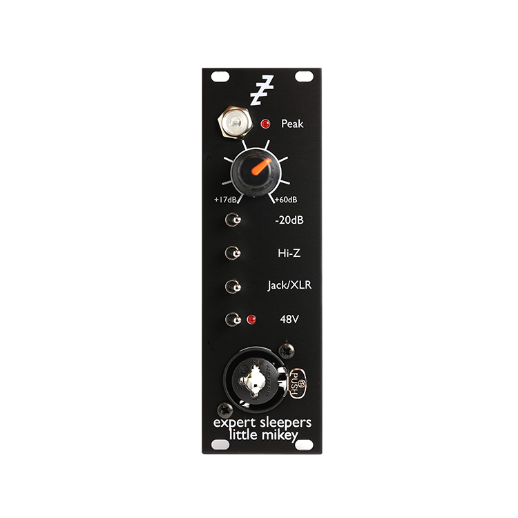 Expert Sleepers Little Mikey mic pre-amp Modular Synthesizer