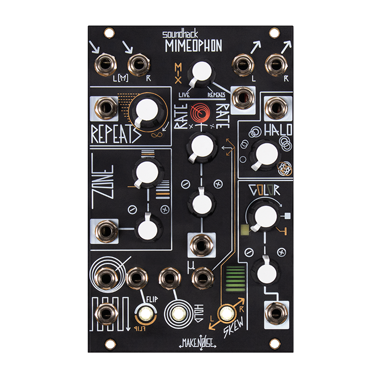 Make Noise Mimeophon Multi Color-Zone Stereo Repeater